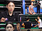 '신인감독 김연경' 이진·표승주·타미라·인쿠시 vs 'IBK기업은행' 최정민·이주아·육서영·김하경 맞대결