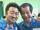 '38 사기동대' 마동석X정인기, 죄수복 크로스 "수고하셨어요"