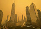 캐나다 산불로 황색 연기 뒤덮인 북미…뉴욕 대기질 세계 최악