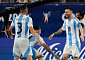 메시의 아르헨티나, 메이저 3연패 향해 '성큼'…캐나다 꺾고 코파 아메리카 결승 진출