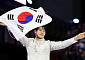펜싱 사브르 오상욱, 한국에 첫 금메달…'그랜드슬램' 달성[파리올림픽]