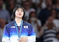 허미미, 유도 대회 첫 은메달…"메달을 따서 너무 행복해요"[파리올림픽]