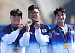 한국 남자 양궁 단체전서 프랑스 꺾고 금메달…'올림픽 3연패' [파리올림픽]