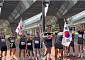 션, 광복절 맞아 1.5km 마라톤 완주…임시완ㆍ윤세아ㆍ이영표도 함께