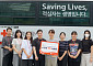 대홍기획, 같은 빌딩 식구 롯데글로벌로지스와 헌혈 캠페인