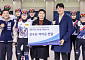 조원태 한진그룹 회장, 국가대표 선수단에 격려금 1억 전달