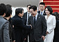 李대통령, 상하이 도착…市당서기와 만찬