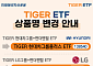 미래에셋, TIGER 그룹주 ETF 3종 명칭 변경…핵심 계열사 집중 투자 의미 강화