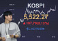코스피 사상 첫 5500 돌파 마감…5522.27 [포토로그]