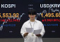코스피 5500선 회복, 환율 1490원대 마감 [포토로그]