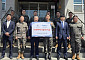 도레이첨단소재, 자매부대 제5포병여단에 발전기금 1000만원 전달