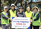 전북은행·국민연금공단, 군산방축도서 첫 공동봉사