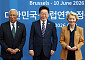 한-EU 정상 "러·북 군사협력 강력 규탄…북 핵보유국 결코 인정 불가"