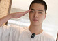 아이콘 구준회, 입대 D-2 삭발 공개⋯"건강히 잘 다녀오겠다"