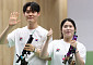 추가은-홍수현, 10m 공기권총 혼성 단체전서 은메달 [아시안게임]