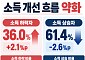 1년 전보다 소득 줄어든 사람 2.1%p 증가…소득 개선 흐름 약화
