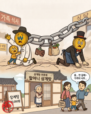  고물가 사슬에 묶인 복날