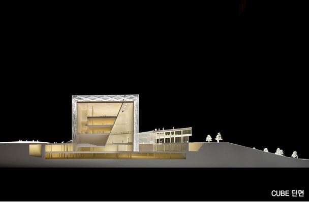 ▲세종시에 건립될 대통령기록관 내부 설계도