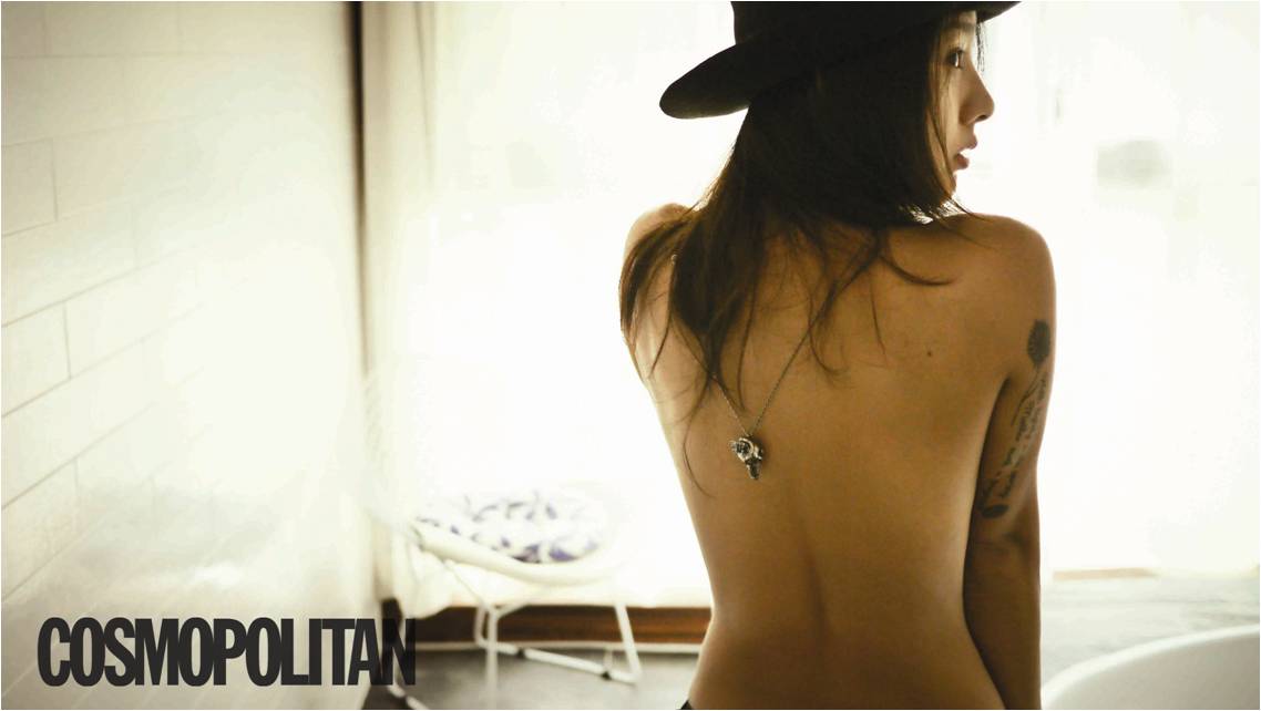 이효리의 누드 뒤태, 연인 이상순이 직접 찍어