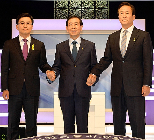 정몽준 박원순 서울시장 토론회 '농약급식' 공방…'감사원 vs 농식품부' 엇갈린 보고서