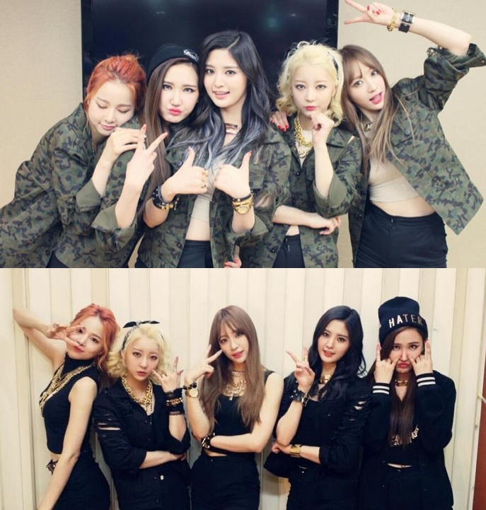 exid '아예', 업그레이드 섹시… 하니 아슬아슬 노출하고 '브이'