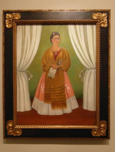 ▲미국 여성예술가박물관이 자랑하는 프리다 칼로의 자화상.