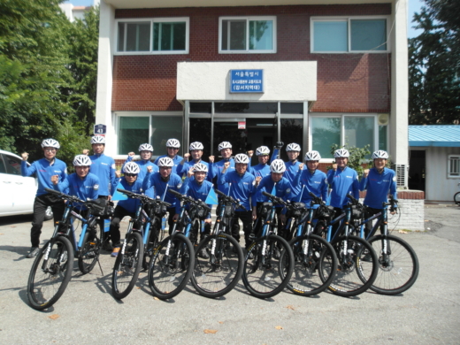 ▲자전거 교통순찰대. 사진제공=서울시