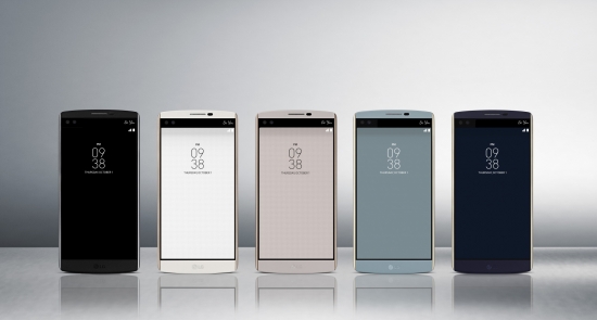 ▲LG전자가 1일 서울과 뉴욕에서 공개한 프리미엄 전략폰 'LG V10'. (사진제공=LG전자)