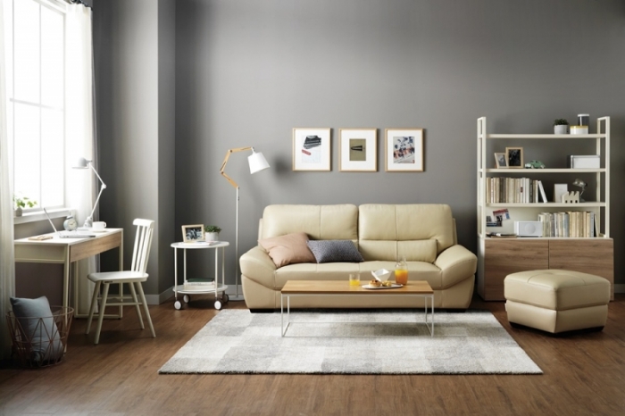 ▲한샘 메이트소파 3인용(사진=햔샘 제공)