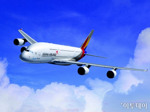 ▲아시아나항공 A380
