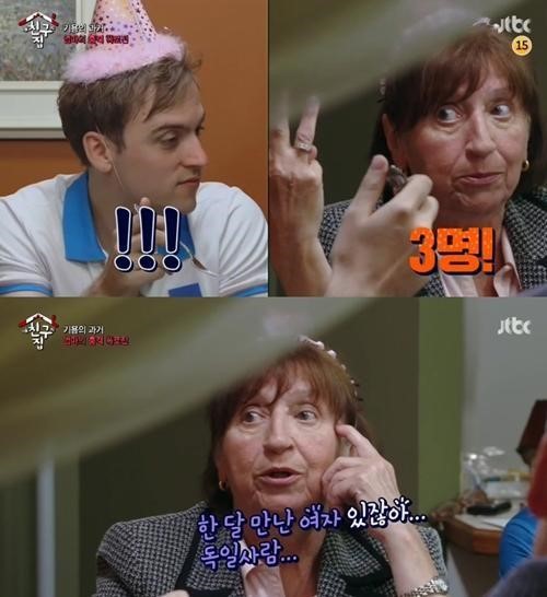▲기욤패트리(왼)과 어머니(사진= JTBC‘내 친구의 집은 어디인가’ 방송캡처)