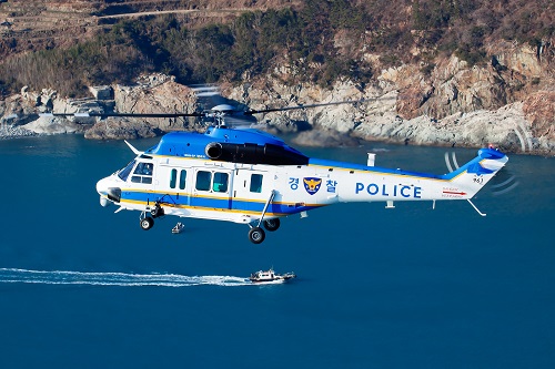 ▲경찰청 헬기(한국항공우주산업)