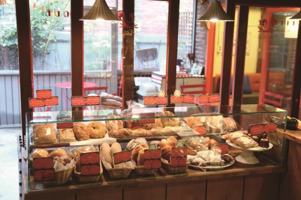 ▲퍼블리크(Publique)에 진열된 빵의 모습(이태인 기자 teinny@)
