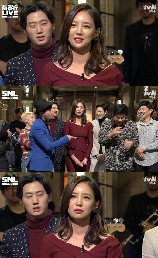 ▲'SNL' 이태임(출처=tvN 'SNL코리아 시즌6' 영상 캡처)