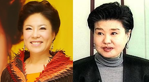 ▲트로트 가수 김연지(왼쪽)과 김지애.