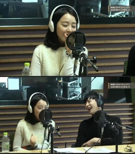 ▲신혜선(왼), 박유환(출처=MBC FM4U 정오의 희망곡 김신영입니다)