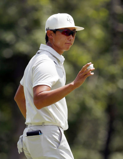 ▲김민휘가 올 시즌 PGA 투어 첫 이글을 장식했다. (AP뉴시스)