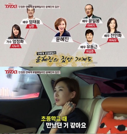 ▲발레리나 윤혜진 (출처=tvN ‘현장토크쇼-택시’ 방송화면 캡처 )