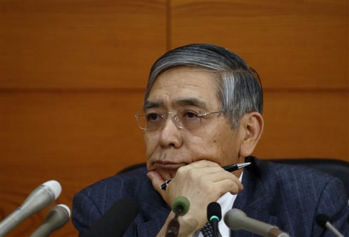 ▲구로다 하루히코 일본은행(BOJ) 총재. 블룸버그 
