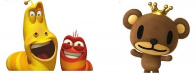 ▲'라바' (좌) 캐릭터인 옐로우와 레드, 곰돌이 모양의 '윙클베어'(우) 캐릭터 