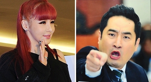 ▲투애니원의 멤버 박봄이 마마 2015에 등장해 화제인 가운데 가거 마약 밀반입 사건이 불거진 직후 강용석 변호사의 "봐주기 의혹" 발언도 재조명되고 있다. (뉴시스)