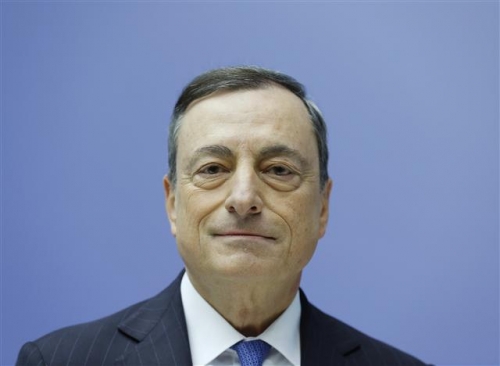 ▲마리오 드라기 유럽중앙은행(ECB) 총재. AP뉴시스