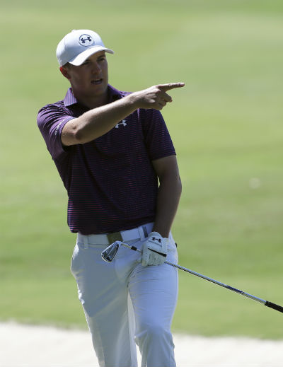 ▲조던 스피스가 지난 시즌 PGA 투어 5승을 달성하며 새로운 골프황제로 등극했다. (AP뉴시스)