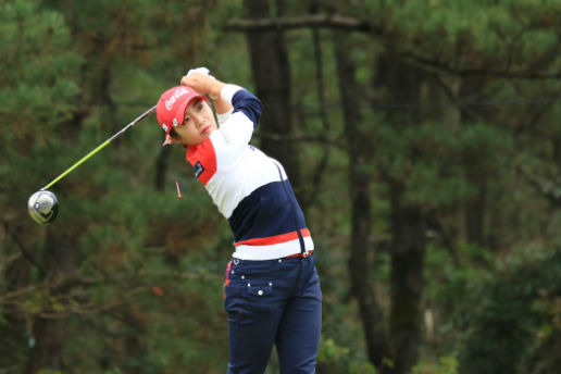 ▲이보미가 17일 일본 도쿄에서 열린 JLPGA 어워드에서 3관왕을 수상했다. (르꼬끄 골프)