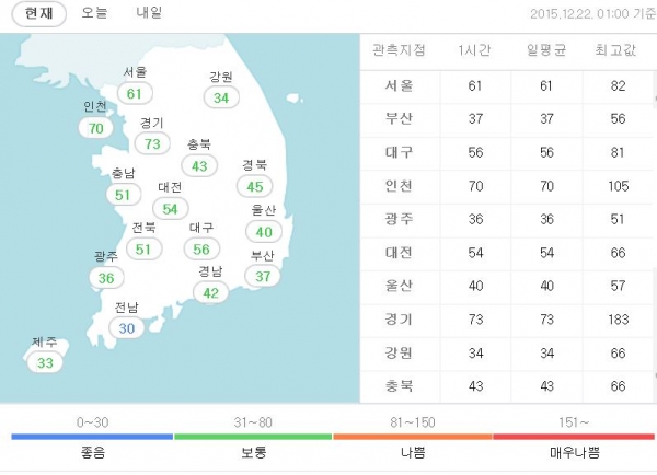 (출처=네이버날씨)