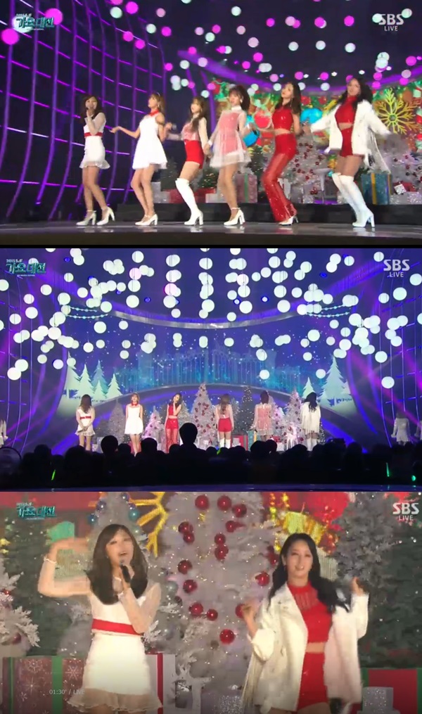 ▲그룹 에이핑크 (출처=‘2015 SBS 가요대전’ 방송화면 캡처)