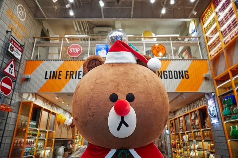 ▲라인프렌즈 명동 2호점