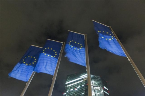 ▲유럽연합(EU) 로고. 사진=블룸버그