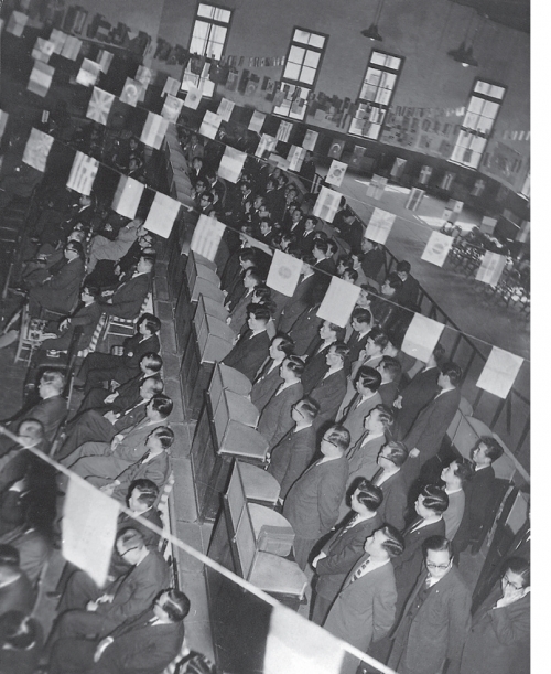 ▲1956년 3월 금융•보험•증권단이 공동출자해 만든 대한증권거래소가 서울 명동에서 문을 열었다.