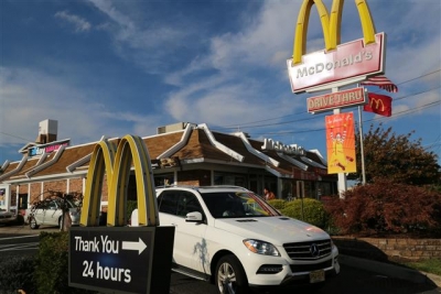 ▲매출 회복세를 보이고 있는 맥도날드 매장.